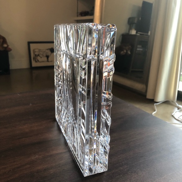 Tiffany And Co Crystal Roman Numeral Tray - Picture 2 of 6